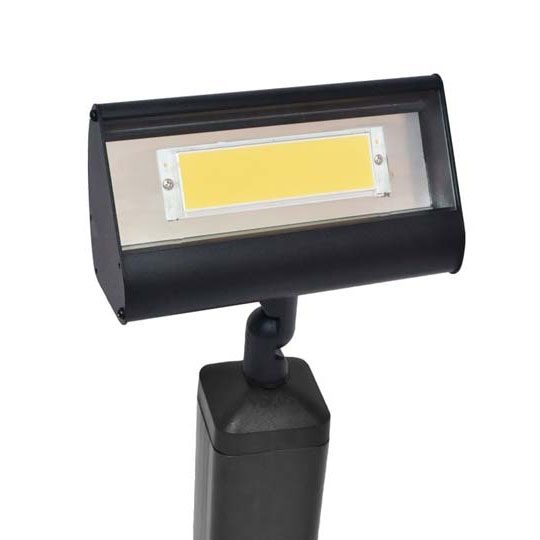 12V/120V LED Classic Floodlight in Weathered Brown & Rust