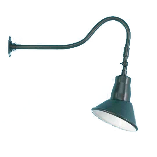 22 Adjule Gooseneck Sign Light In Soft Nickel Yellow Orange 22 Adjule Gooseneck Sign Light In Soft Nickel Yellow Orange