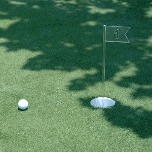 Putting Cup Flag | Flags for Putting Green Golf Cup | LED Spot
