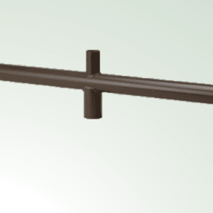 Round Straight Bull Horns 3 In-Line