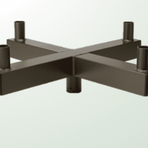 Square Straight Bull Horn 4 at 90 Degrees