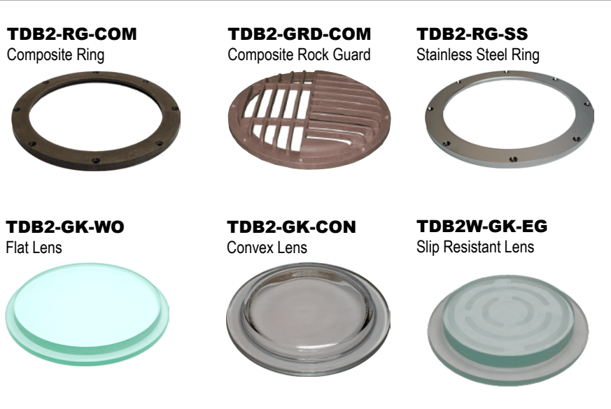 Small PAR LED Burial Light 120V