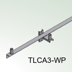 Angle Iron Cross Arms (Wood Poles) 3 Light