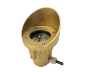 Fountain Underwater Brass Light Angle Cap (No Bracket)
