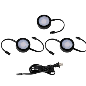 LED Three Puck Light Kit