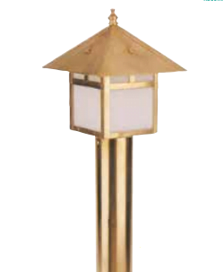 Lantern Area Light Brass 4 Watts