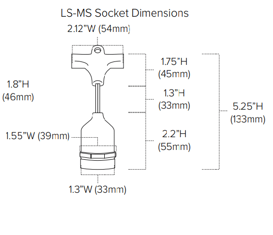 Commercial Grade String Lights (100′) Suspended