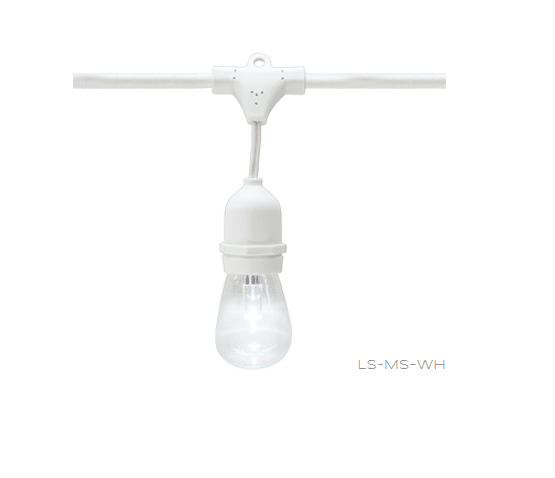 Commercial Grade String Lights (100′) Suspended