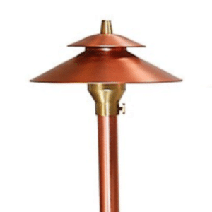 RX Copper China Hat Two Tier With Finial