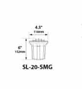 Small LED Well Light (120V) 36°