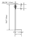 LED Double 30′ Square Pole Kit 300 Watts