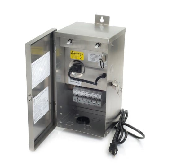 Sebco Stainless Steel Landscape Transformer 120 Volt