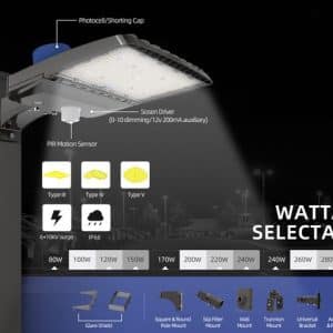 ALH Series Parking Lot Light (150W)