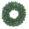 Oregon Fir Wreath (Pre-Lit) Multi-Colored 60"