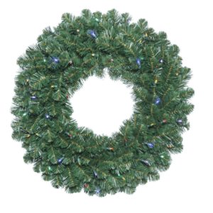 Oregon Fir Wreath, Pre-lit