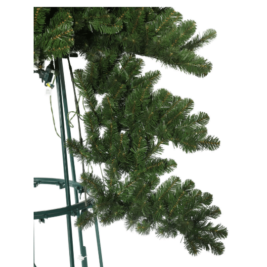 Pre-Lit 18′ Multi-Colored, Oregon Fir Frame Christmas Tree (Pre-Lit) Multi-Colored 18′