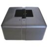 Straight Square Steel Light Poles 25' x 5" x 7/7G