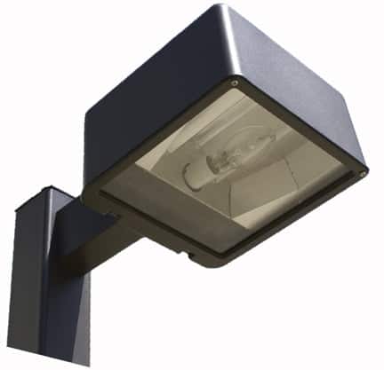 30' Square Straight Pole Four Fixture Light Package