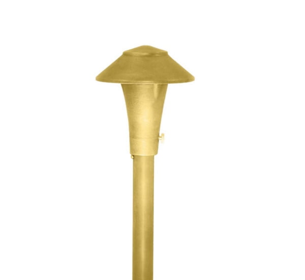 Brass China Hat 3.75" Halogen