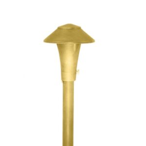 Brass China Hat 3.75" Xenon