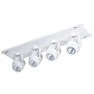 Quad Head Recessed Light 3000K (Warm)