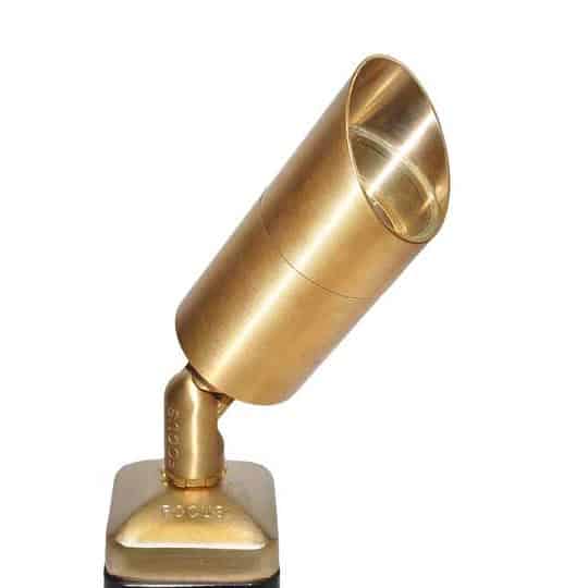 MR16 Brass Bullet Light Threaded Cap