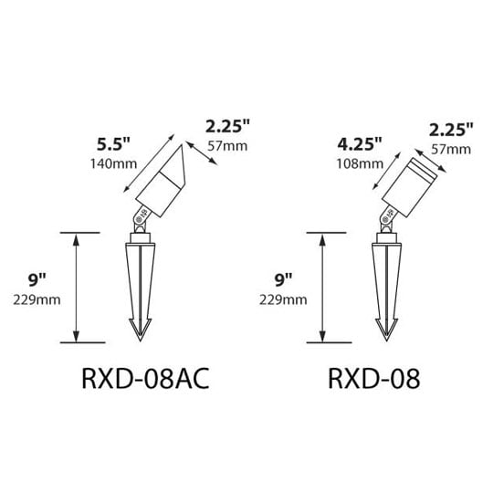 MR16 Brass Bullet Light Threaded Angle Cap