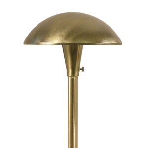Large Brass Mushroom Hat