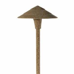 Tiki Hat Brass/Aluminum 8″ LED