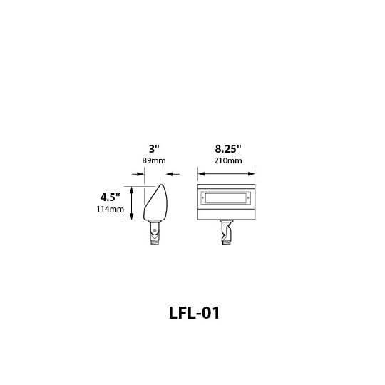 LFL01LEDP 120 Volts (w/o hood extension)