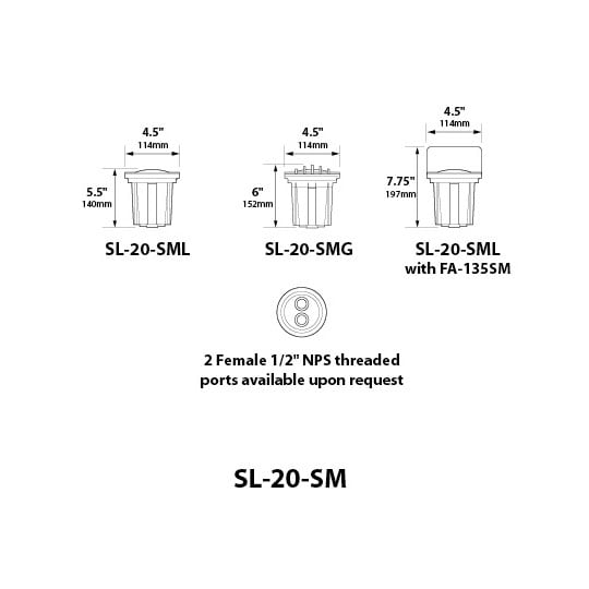Small LED Well Light (120V) No Grate