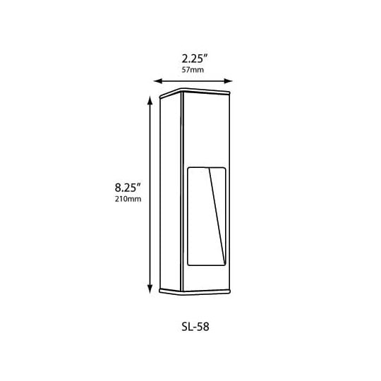 Square Body Wall Mount