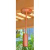 MR16 Copper Hanging Light 12" Copper Pole