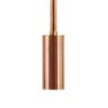 MR11 Copper Hanging Light 18" Brass Chain