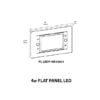 LED Retrofit Panel 4 Watts (3000K) + 120v-277v Driver