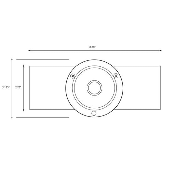 LED Round Retrofit Panel 3000K (Warm) 12 Volts