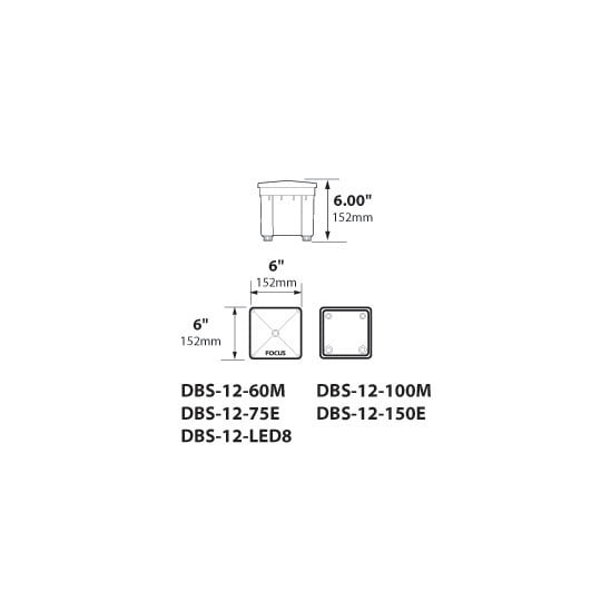 75W Direct Burial Electronic Transformer