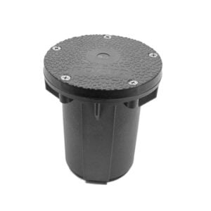 Round Direct Burial Junction Box 4.5″ x 5.5″