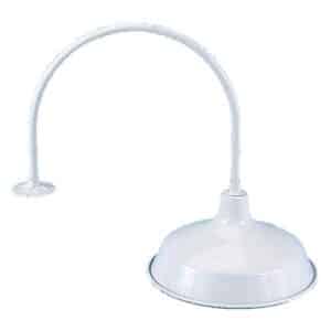 Top Mount Barn Style Light 14" Shade