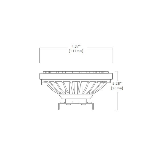 LED PAR36 7 Watts 2700K (Residential Warm)