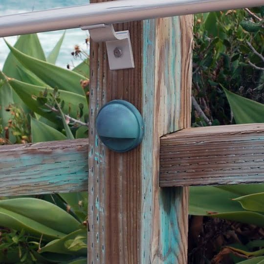 Surface Dome Step Light