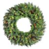 Cheyenne Pine Wreath (Pre-Lit) 120″