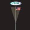 Flag Pole Mounting Ring (Fixtures Not Included) 12 Volts