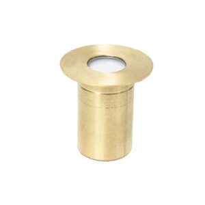 Round Brass Paver Light