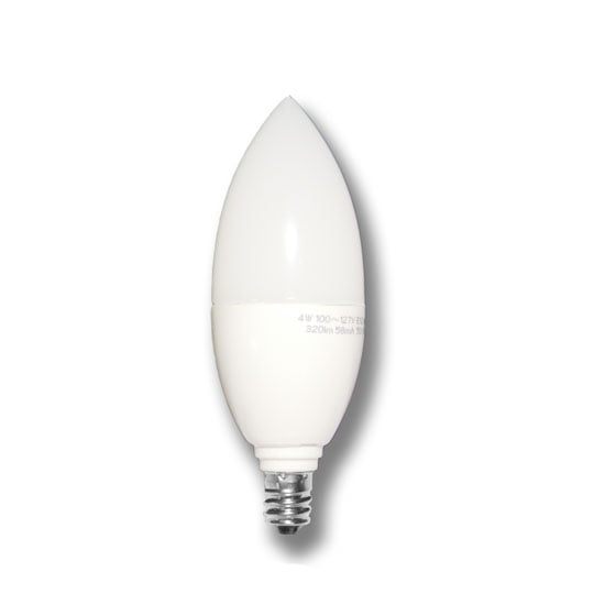 LED Frosted Candelabra 2700K (Residential Warm White)
