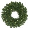 Oregon Fir Wreath (Pre-Lit) Warm White 20"