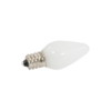 LED C7 Bulbs (Pack of 25) Pure White Faceted