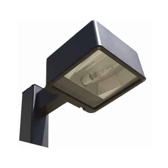 20′ Square Straight Pole Four Fixture Light Package