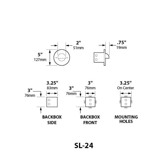 SL-24 Eyebrow Step Light