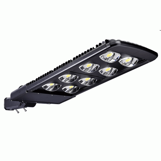 COB LED Parking Lot Light 300 Watts w/ Adjustable Slipfitter